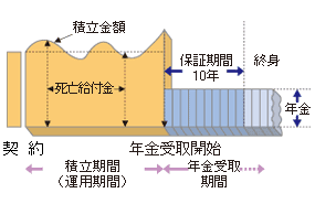 変額個人年金保険 主契約の種類 知っておきたい生命保険の基礎知識 生命保険を知る 学ぶ 公益財団法人 生命保険文化センター