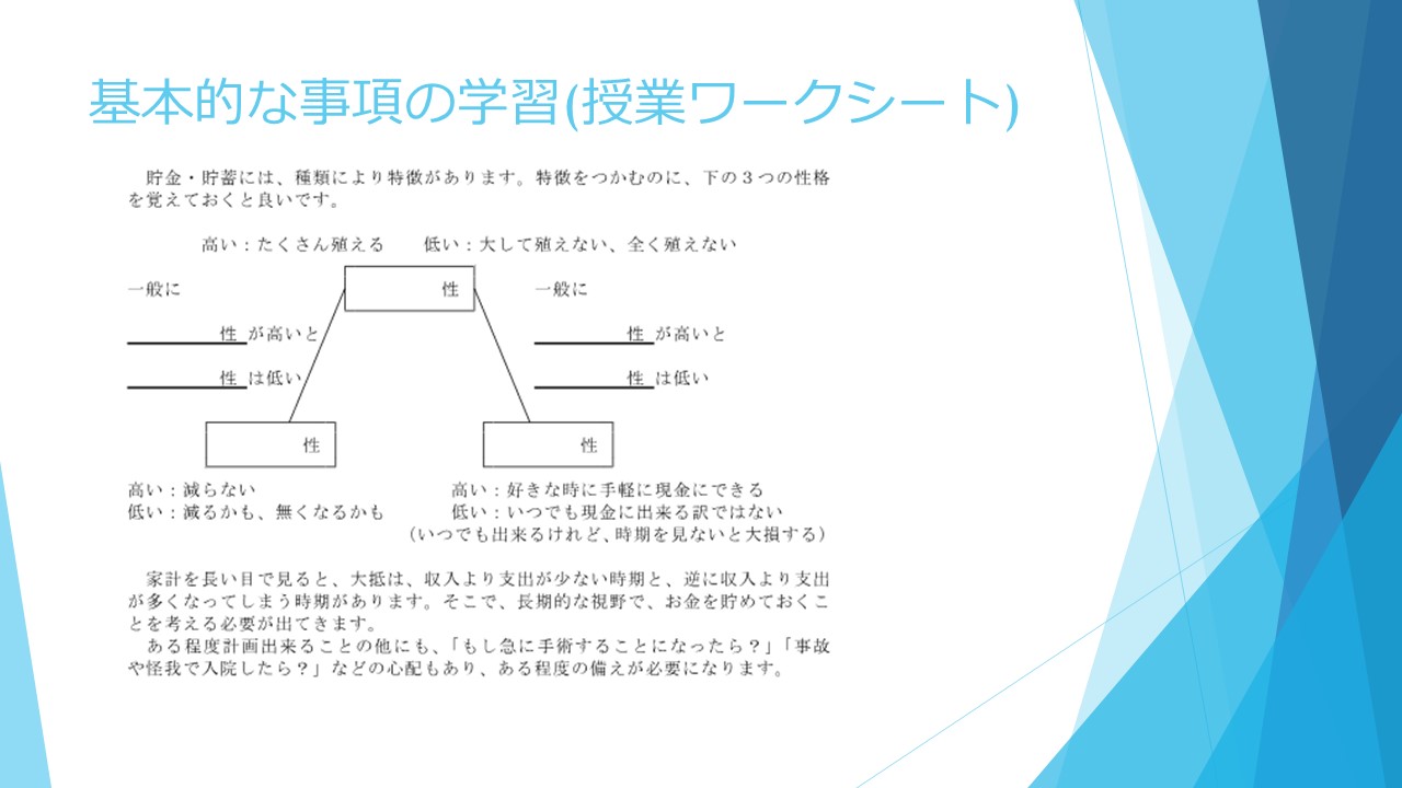 家庭科授業実践報告（西先生11）